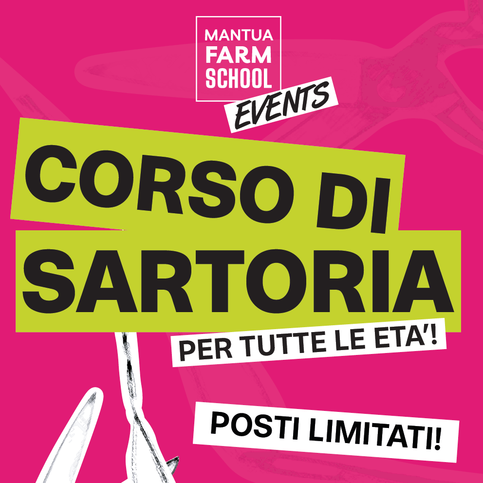 NUOVO CORSO DI SARTORIA!